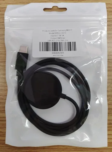 Miniatura 7 de Cable USB C compatible con Samsung Galaxy Watch 7/Ultra 2025/6/6 Classic/5/5 Pro/4/4 Classic/3/Fe/Active2/Active Base de carga inalámbrica