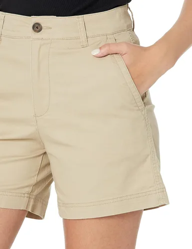 Miniatura 3 de GAP Pantalones cortos caqui de 5" para mujer