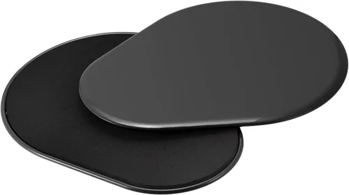 uxcell Deslizadores de núcleo de ejercicio, discos deslizantes de doble cara para uso en alfombra o suelo para entrenamiento de cuerpo completo Rojo