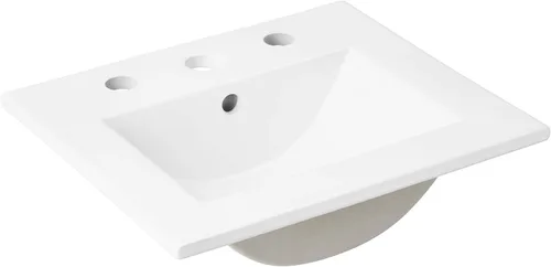 Miniatura 6 de Modway EEI-4837-WHI Cayman - Lavabo de baño de 30 pulgadas, color blanco