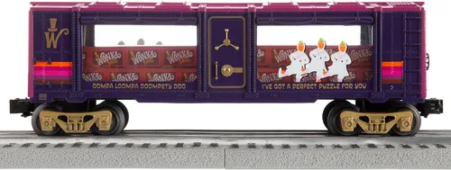 Miniatura 4 de Lionel Willy Wonka & The Chocolate Factory LionChief 5.0 - Juego de tren eléctrico de calibre O con Bluetooth y control remoto