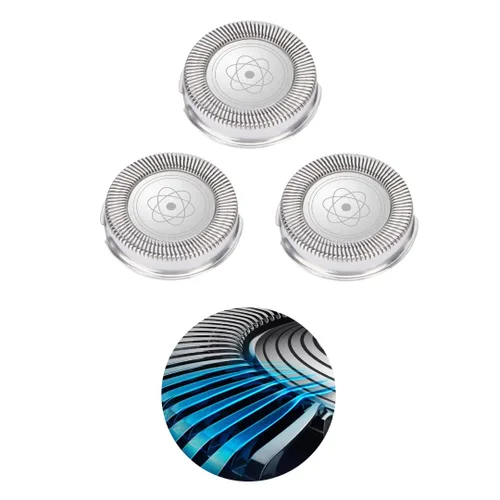 Miniatura 2 de U-nique Cabezales de repuesto para afeitadora Philips HQ64 HQ54 HQ5705 HQ6070 HQ6073 7310XL PT710 (paquete de 3)