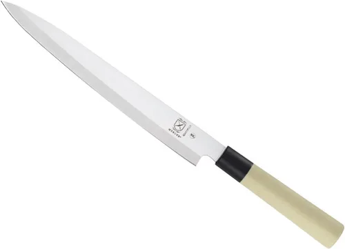 Miniatura 11 de Mercer Culinary, colección asiática. Cuchillo rebanador., 12" (30 cm), De madera madera (Wooden Handle)