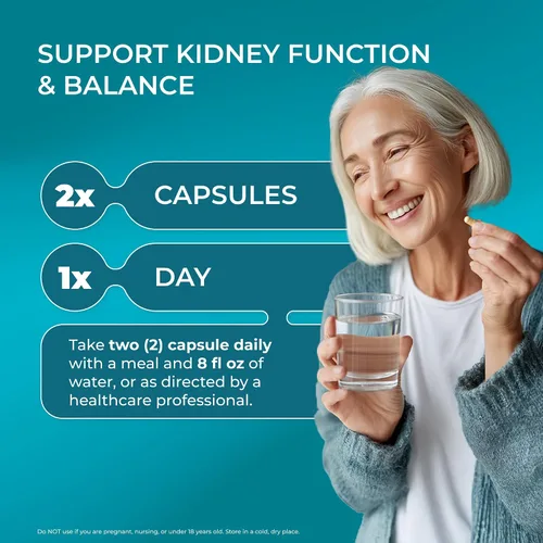 Miniatura 5 de PUREHEALTH RESEARCH Fórmula de salud renal - Suplemento de desintoxicación y reparación de limpieza renal - con berberina HCL, chanca piedra