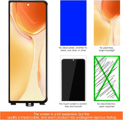Miniatura 6 de Pantalla para Samsung Galaxy Z Fold 3 5G Reemplazo de pantalla para Samsung F926 Pantalla LCD SM-F926B, SM-F926U Pantalla táctil Digitalizador