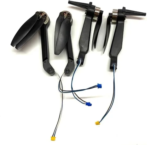 Miniatura 15 de E88EVO Drone RC sin escobillas E88 EVO Quadcopter Parts Guard Motor Propellers Arm Accesorio (16 cuchillas 8 Guardia)