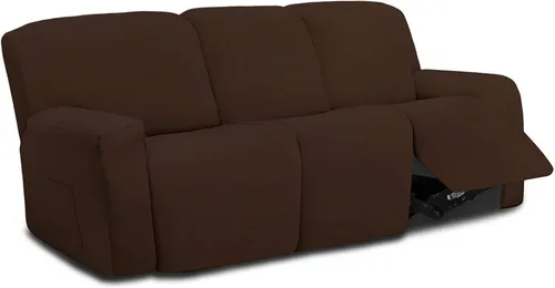 Miniatura 87 de Easy-Going - Funda elástica de microfibra para sofá reclinable seccional, suave vellón ajustable a tu sofá de 2 cuerpos, lavable, protege tus