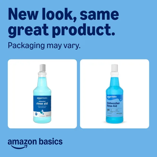 Miniatura 2 de Amazon Basics Líquido abrillantador para lavavajillas, 32 onzas líquidas, paquete de 1