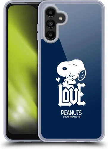 Miniatura 105 de Head Case Designs Funda de gel con licencia oficial de Peanuts Woodstock Insignia Rock Tees [protección de grado militar] compatible con Samsung