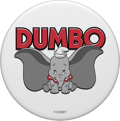 Miniatura 3 de Disney Retrato de texto rojo Dumbo PopSockets MagSafe PopGrip para iPhone