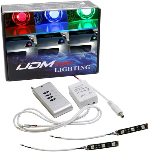 Miniatura 10 de 3-SMD Cintas LED para focos proyectores delanteros, Verde