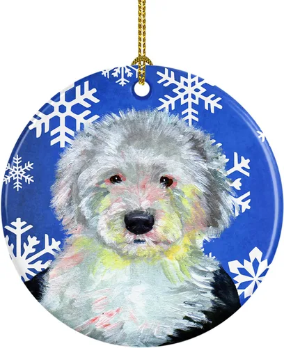 Miniatura 8 de Caroline's Treasures Cavalier Spaniel - Adorno de cerámica para colgar en el árbol de Navidad, para el hogar, Navidad, fiestas, regalo, 3 pulgadas