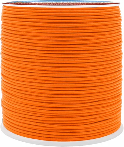 Miniatura 41 de Mandala Crafts Cuerdas elásticas color burdeos de 0.079 pulgadas para hacer joyas y cuentas, cuerda elástica de 76 yardas, hilo elástico redondo