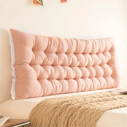 Miniatura 13 de Cabecero de Cama Almohada Tapizada Montada en Pared para Dormitorio Cama Grande Almohada de Cabecera con Respaldo y Soporte de Posicionamiento