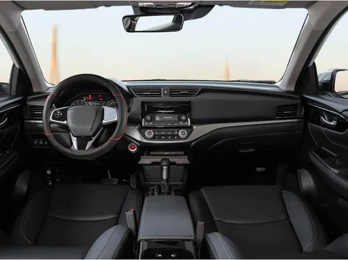 Miniatura 7 de GIANT PANDA Funda de volante para Honda Civic (2006-2015), CR-Z, Insight, S2000 (línea negra y roja, tamaño pequeño)