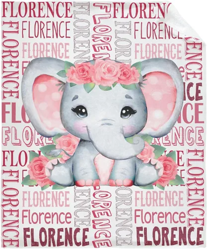 Miniatura 20 de Manta personalizada con nombre de bebé con diseño de mariposa, franela suave, mullida y cálida, manta ligera para sofá, cama, oficina, campamento