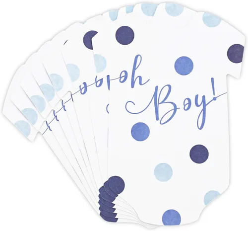 Miniatura 9 de Sparkle and Bash Tarjetas de juegos para baby shower, 5 x 7 pulgadas, paquete de 50, corazón marrón y rosa, tarjetas de consejos y predicciones