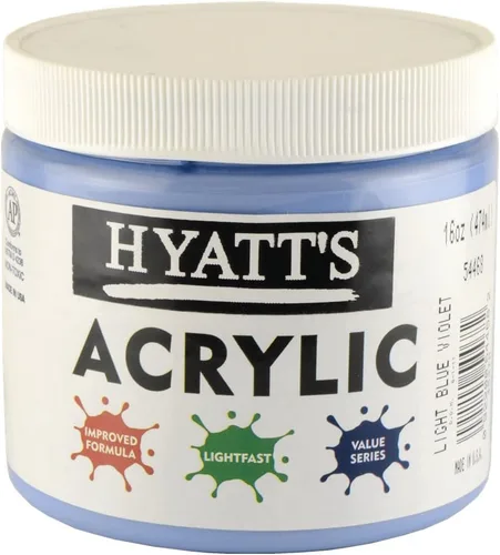 Miniatura 92 de Hyatt's Alizarine - Pintura acrílica carmesí Tubo de pintura acrílica de 2.5 fl oz de grado artístico Secado rápido y pintura no tóxica