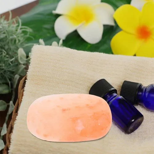 Miniatura 8 de 2 piezas de jabón de sal mineral exfoliante para el cuidado del cuerpo y los pies, cuidado de la piel hidratante, apto para viajes, uso versátil