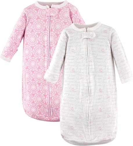 Miniatura 24 de Hudson Baby Saco de dormir unisex de algodón con manga larga para bebé, saco, manta Toile
