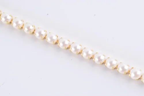 Miniatura 4 de KAOYOO - Cadena de diamantes de imitación de 9 metros (10 yardas) con cristal de 4 mm para costura, manualidades y decoración de bricolaje