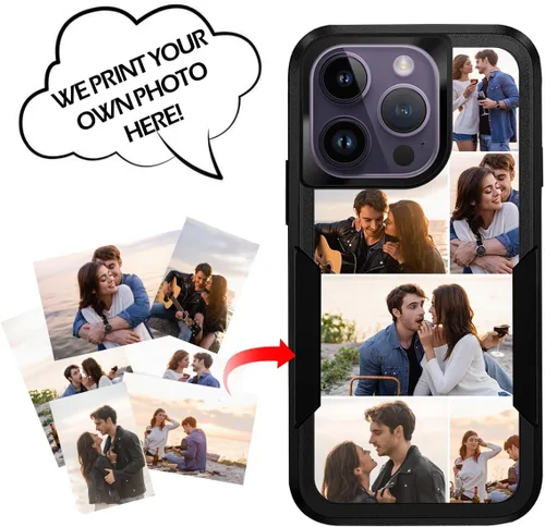 Miniatura 2 de Funda personalizada para teléfono con fotos para iPhone 17 Pro Max Air 16 11 15 14 13 Plus 12 con protección MagSafe personalizada resistente, a