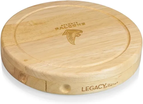 Miniatura 17 de Picnic TIME NFL Brie Cheese Board and Knife Set - Charcuterie Board Set - Wood Cutting Board