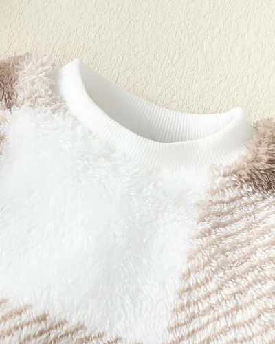 Miniatura 40 de Renotemy Conjunto de ropa para bebé recién nacida, para otoño e invierno, manga larga, pantalones, lindo conjunto de ropa para bebé niña