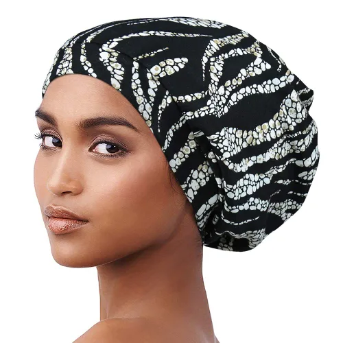 Miniatura 49 de Alnorm - Gorro con forro de satén y suave banda elástica para hombres y mujeres, talla única Se ajusta a la mayoría