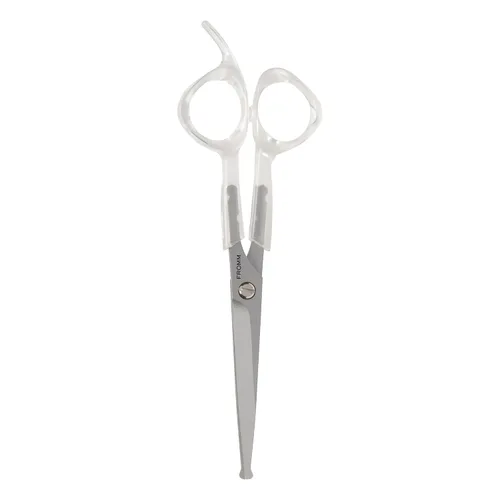 Miniatura 6 de Fromm Professional Venture - Tijeras de corte y recorte de cabello fáciles de 5.75 pulgadas en plata transparente y mate, tijeras de acero japonés