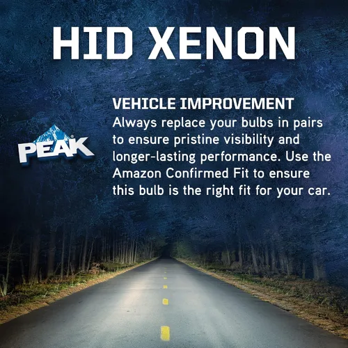 Miniatura 6 de PEAK Bombilla de repuesto para faros delanteros de xenón HID D4S