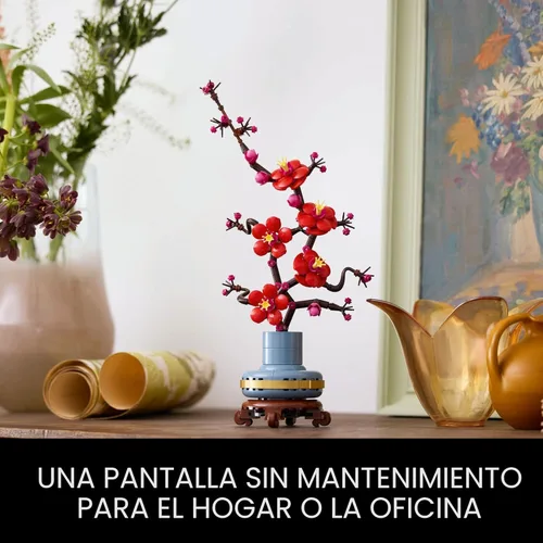 Miniatura 6 de LEGO Botanicals - Juegos de construcción de flores de ciruela artificiales para adultos - Flor artificial para centro de mesa de cena, decoración