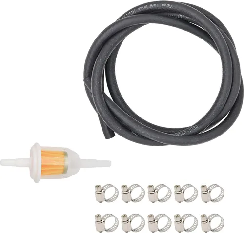 Miniatura 6 de Kit de bomba de combustible eléctrica universal de 12 V (3-6 PSI) bomba de combustible de baja presión en línea HEP-02A + línea de combustible
