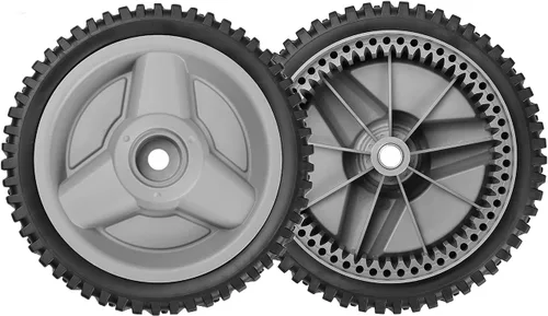Miniatura 9 de 119-0311 Ruedas delanteras para segadora recicladora Toro de 22 pulgadas, ruedas de transmisión 137-4832 compatibles con Toro 20330 20331 20339
