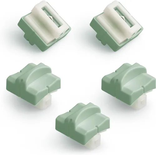 Miniatura 12 de Firbon 5 Piezas Cuchillas de Repuesto Verdes con Diseño de Protección de Seguridad Automática para Cortadoras de Papel Recortadoras Verde menta