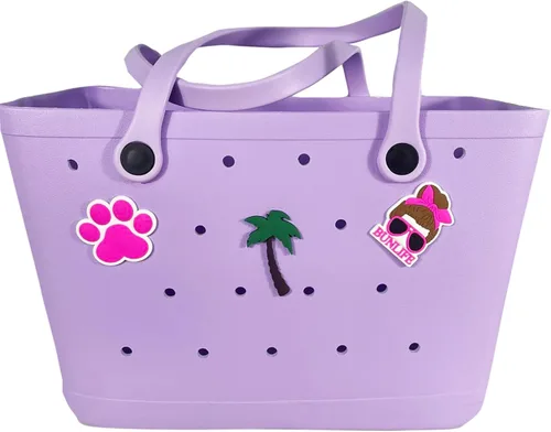 Miniatura 7 de Beach Bag Accessories PVC Rubber Totes Inserts Charms for Bogg Bag