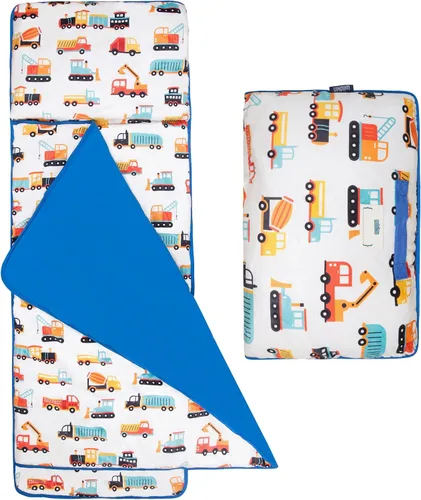 Miniatura 9 de Wildkin Kids Velour Nap Mat for Boys & Girls – Soft & Cozy Toddler Sleep Mat with Built-in Blanket for Daycare, Preschool, Kindergarten & Travel