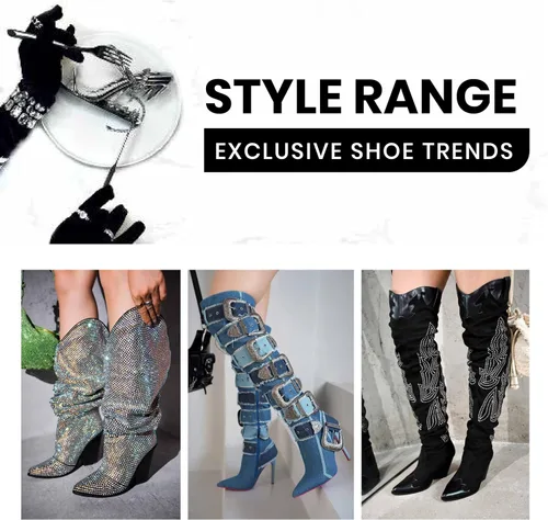 Miniatura 6 de Cape Robbin MonaLisa Botas de combate para mujer, botas de plataforma con tacones de bloque gruesos, botas altas para mujer