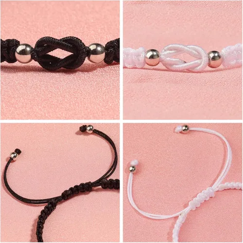 Miniatura 8 de Pulseras a juego para parejas, aniversarios, cumpleaños, día de San Valentín, regalos de Navidad