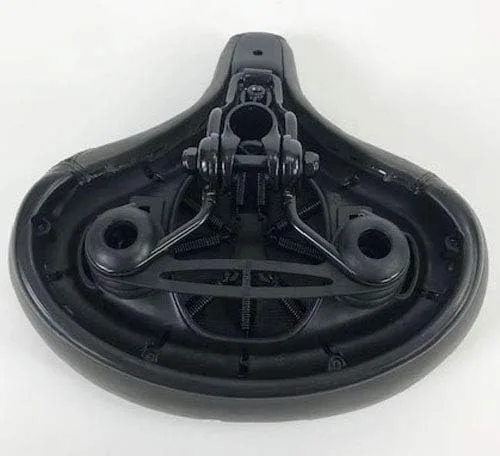Miniatura 3 de Quality Mango Super Wide Cruiser Sillín de 11 pulgadas de ancho, cómodo asiento de bicicleta