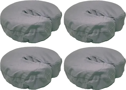 Miniatura 7 de Therapist's Choice® Fundas de microfibra prémium para mesa de masaje de lujo, 4 unidades por paquete (chocolate (marrón oscuro)