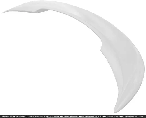 Miniatura 2 de CRUZE16-PED - Alerón de pedestal de estilo de fábrica compatible con Chevrolet Cruze, color blanco abulón TRICOAT WA140X (G1W)