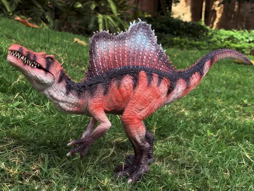 Miniatura 3 de Gemini&Genius Spinosaurus - Juguete de dinosaurio para niños, figura de acción realista de espinosaurio con mandíbula móvil, regalo de exhibición