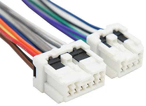 Harmony Audio Compatible con 2000-2008 Nissan Xterra HA-717550 Factory Radio OEM Original Stereo Cable Harness Plug