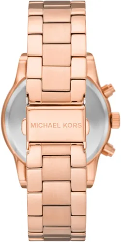 Miniatura 3 de Reloj Ritz de acero inoxidable para mujer de Michael Kors con cristal Topring.