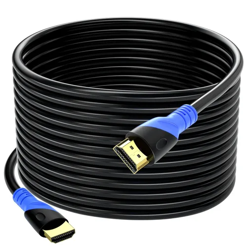Miniatura 14 de Cable HDMI 4K de 20 pies (HDMI 2.0, 18 Gbps) Cable HDMI Ethernet de ultra alta velocidad con conectores chapados en oro, compatible con 4K@60HZ 2K