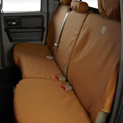 Miniatura 2 de Covercraft Carhartt SeatSaver - Fundas de asiento personalizadas SSC8486CABN Asiento de banco de segunda fila 60/40 para modelos seleccionados