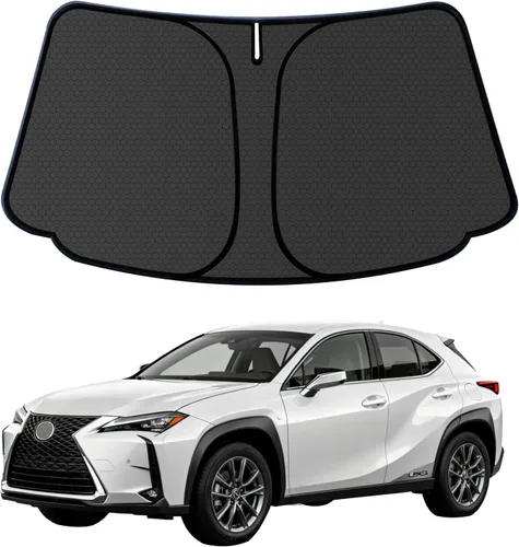Miniatura 72 de Civic - Parasol para parabrisas Honda Civic 2022-2024 2025 (no para Honda 2022 Sport), visera frontal gruesa plegable 1:1, mantiene tu automóvil más