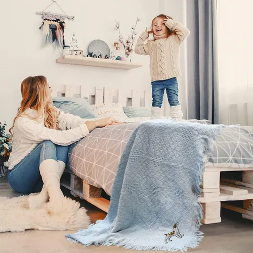 Miniatura 5 de Fastasticdeals Ropa de cama de bebé para niños y niñas, algodón Brittany Spaniel