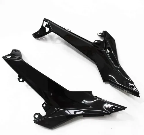 Kit de carenados de carrocería de motocicleta para Kawasaki NINJA 650 ER6F EX650 2017 2018 2019 negro brillante
